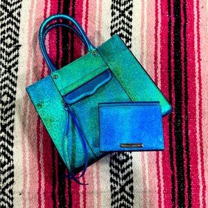 Rebecca Minkoff Iridescent Crossbody Bag and Wallet